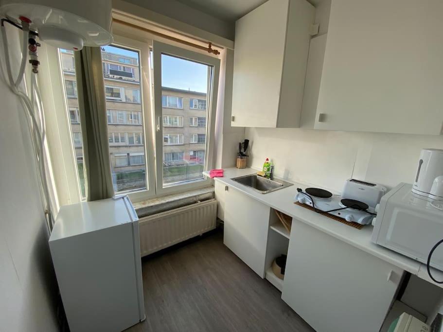 Прекрасная Студия В Г. Антверпен Antwerpen Exteriör bild